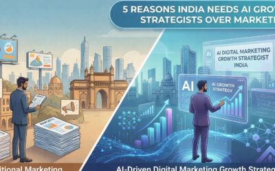 5 Reasons India Needs AI Growth Strategists than Marketers