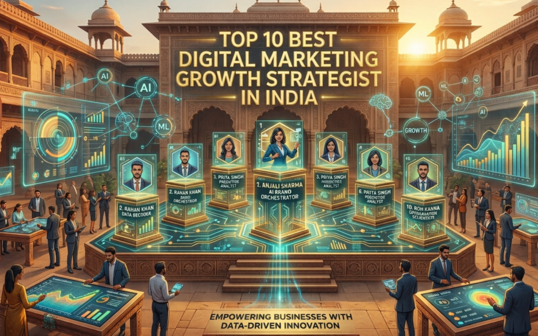 Top 10 Best AI-Driven Digital Marketing Growth Strategists in India
